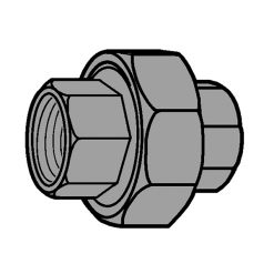LEGEND VALVE 51909 3" BLACK IRON UNION