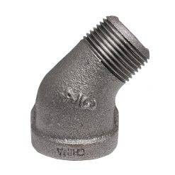 LEGEND VALVE 350-064 3/4 BLACK IRON 45 DEG ST ELBO