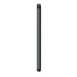 T & S BRASS 000367-40 3/8" X 14" CHROME RISER NIPPLE