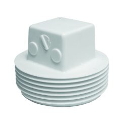 3" SCH 40 PVC DWV PLUG SQUARE HEAD