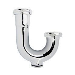 1-1/2" 'P' TRAP 'J' BEND W/CO 17 GA