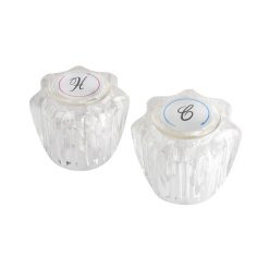 DELTA FAUCET H21 PAIR CLEAR ACRYLIC HANDLES