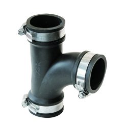 3" FLEXIBLE DWV SANITARY TEE