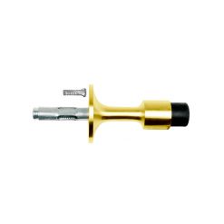IVES 443B3 POL BRASS WALL DOOR STOP