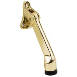 4” BRONZE FINISH ALUM DOOR STOP
