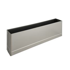 S/S PILASTER SHOE F/ SQ EDGE 3" X 1-1/4"
