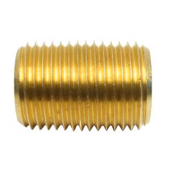 1/8" X CLOSE BRASS NIPPLE