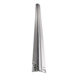 ALUMINUM CONTINUOUS PARTITION SPRING DOOR HINGE (SPECIFY HANDING)