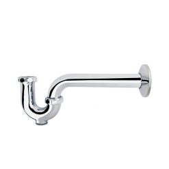 1-1/2" SEMI CAST 'P' TRAP W/ CLEANOUT