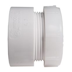 1-1/2" SCH 40 PVC DWV HUB X SLP TRAP ADAPTER