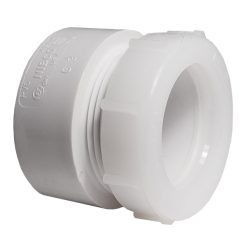 1-1/2" SCH 40 PVC DWV HUB X SLP TRAP ADAPTER