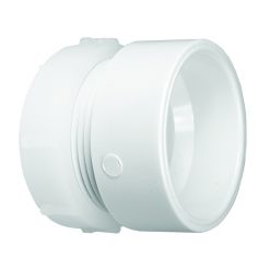 1-1/4" SCH 40 PVC DWV HUB X TRAP ADAPTER