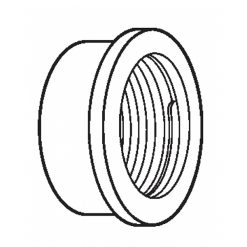 2" X 1-1/2" SCH 40 PVC DWV FTG X FEMALE BUSHING