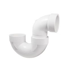 4" SCH 40 PVC DWV P-TRAP GLUE