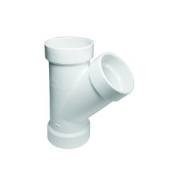2" X 1-1/2" X 2" SCH 40 PVC DWV 45 DEG WYE