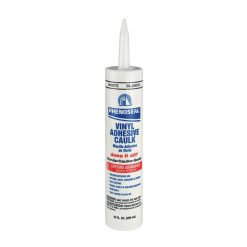 DAP 102WE WHITE VINYL ADHESIVE CAULK