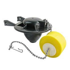 FLAPPER - A/S LOW FLOW BLACK W/ FLOAT