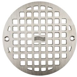 6-3/8" ROUND REPLACEMENT GRATE W/SCREWS