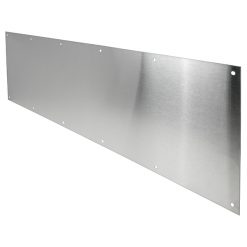 KICK PLATE 10" H X 34" S/S W/HOLES