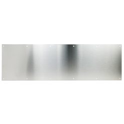 KICK PLATE 10" H X 34" S/S W/HOLES