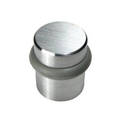 DULL CHROME ROUND FLOOR BUMPER