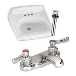 FAUCET, SINK, & DRAIN PACKAGE