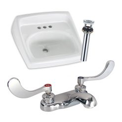 FAUCET, SINK, & DRAIN PACKAGE