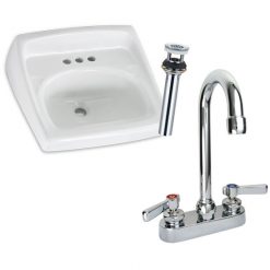 FAUCET, SINK, & DRAIN PACKAGE