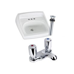 FAUCET, SINK, & DRAIN PACKAGE