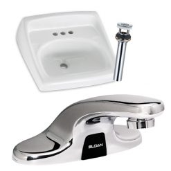 FAUCET, SINK, & DRAIN PACKAGE