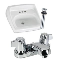 FAUCET, SINK, & DRAIN PACKAGE