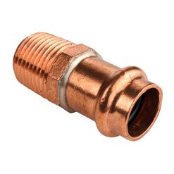 1-1/2" C X 1-1/2" MALE ADAPTER - COPPER CRIMP