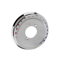 POWERS 83237 CP METAL TRIM PLATE KIT
