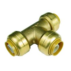1-1/2" X 1-1/2" X 3/4" REDUCING TEE - PUSH FITTING