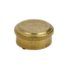 3/4" BRASS HOSE END CAP W/ WASHER