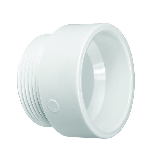 3" SCH 40 PVC DWV MALE ADAPTER