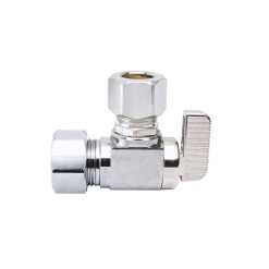 ANGLE STOP VALVE (BALL TYPE) - 5/8 OD X 3/8 OD