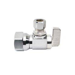 ANGLE STOP VALVE (BALL TYPE) - 1/2" IPS X 3/8 OD