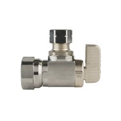 ANGLE STOP VALVE (BALL TYPE) - 3/8" IPS X 3/8 OD