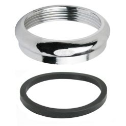 TUBULAR CAST SLIP JOINT NUT - 2" (CHROME)