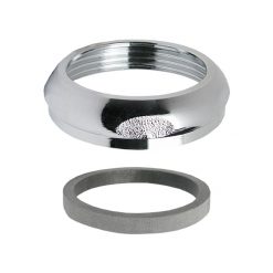 TUBULAR CAST SLIP JOINT NUT - 1-1/2" (CHROME)