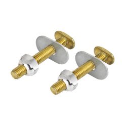CLOSET BOLTS BRASS 5/16" X 2-1/4" (PR)