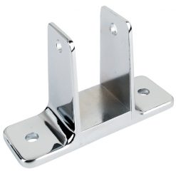DOUBLE EAR WALL BRACKET 1-1/4" X 2-1/2" TOILET PARTITION