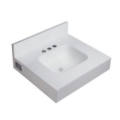 METCRAFT STAINLESS STEEL LAVATORY