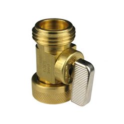 BRASS SWIVEL HOSE SHUT-OFF