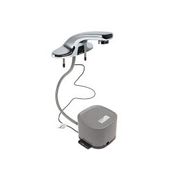 OPTIMA PLUS 4" CENTER FAUCET - 0.5 GPM (BATTERY POWERED)