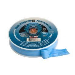 MILL-ROSE 70885 1/2" X 1429" BLUE MONSTER TEFLON TAPE
