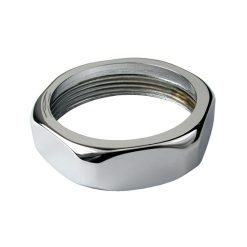HANDLE - NUT (CHROME)