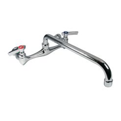 8" WALL MT FAUCET W/12" SPOUT 2.2 GPM