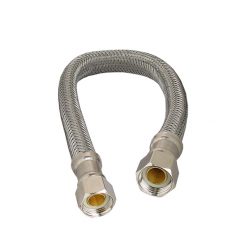 SUPPLY LINE FAUCET-12" 3/8” FEM COMP X 3/8” FEM COMP